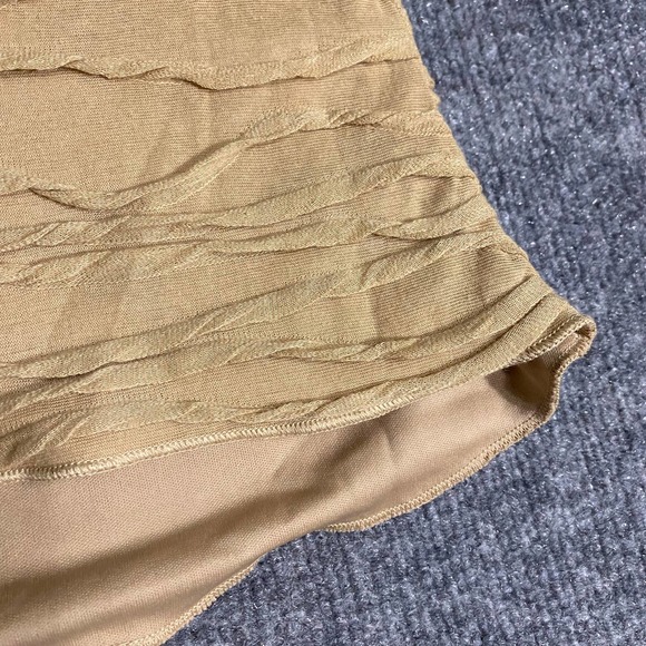 Princess Polly Tube Top 10 Large Mushroom Tan Strapless Cecile Textured NWT - Picture 6 of 14